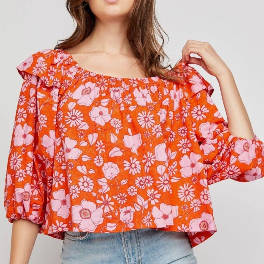 Free People Cotton Blouse